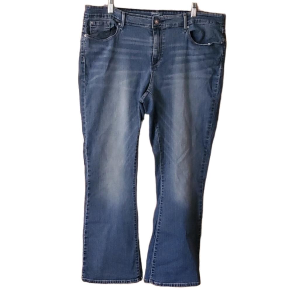 Levis Signature Gold Womans‎ Mid Rise Boot Cut Jeans 36 x 30
